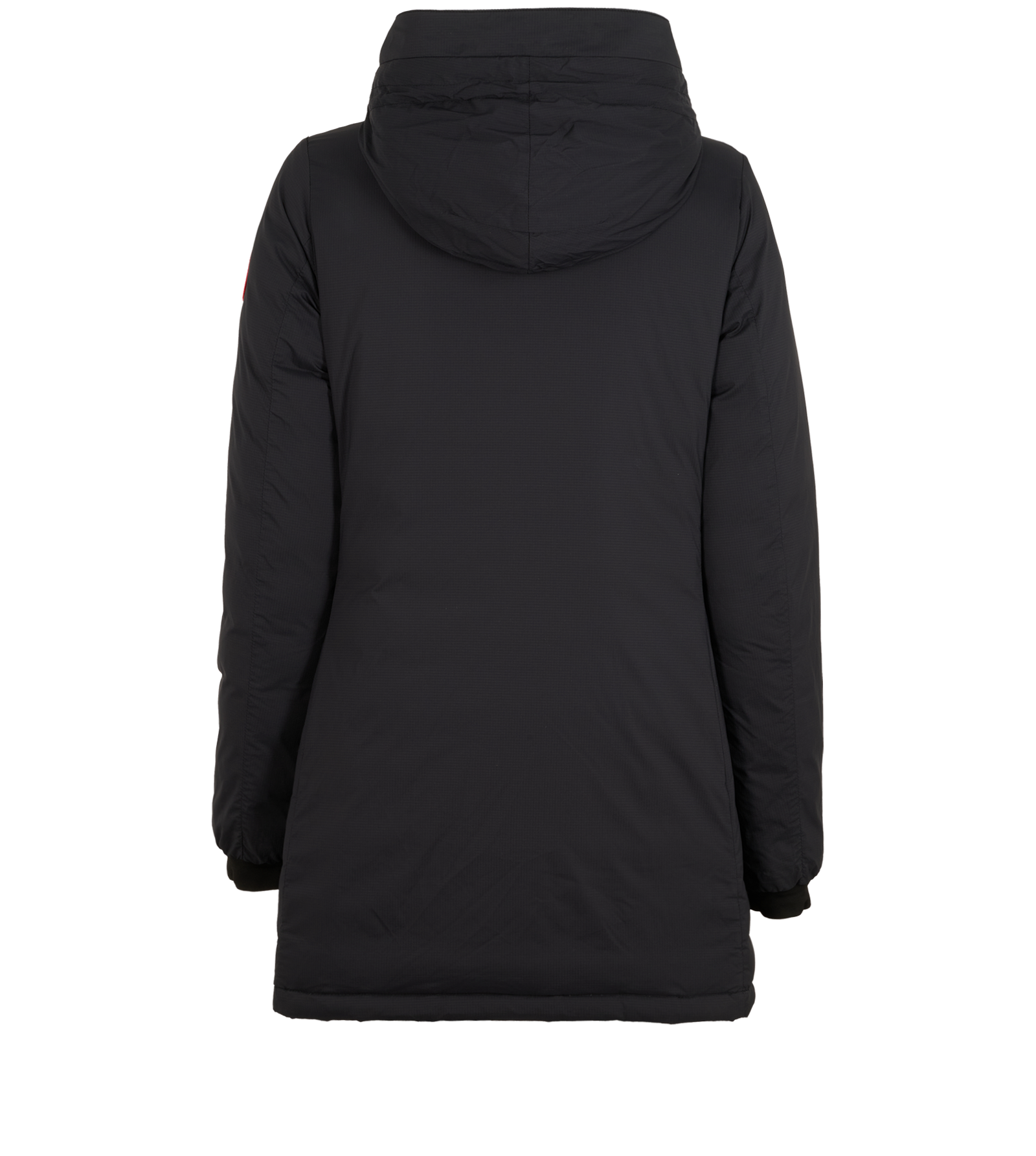 Canada Goose Camp Hooded Jacket, &pound;450, Clothing, Black, Down Feathers, Back view