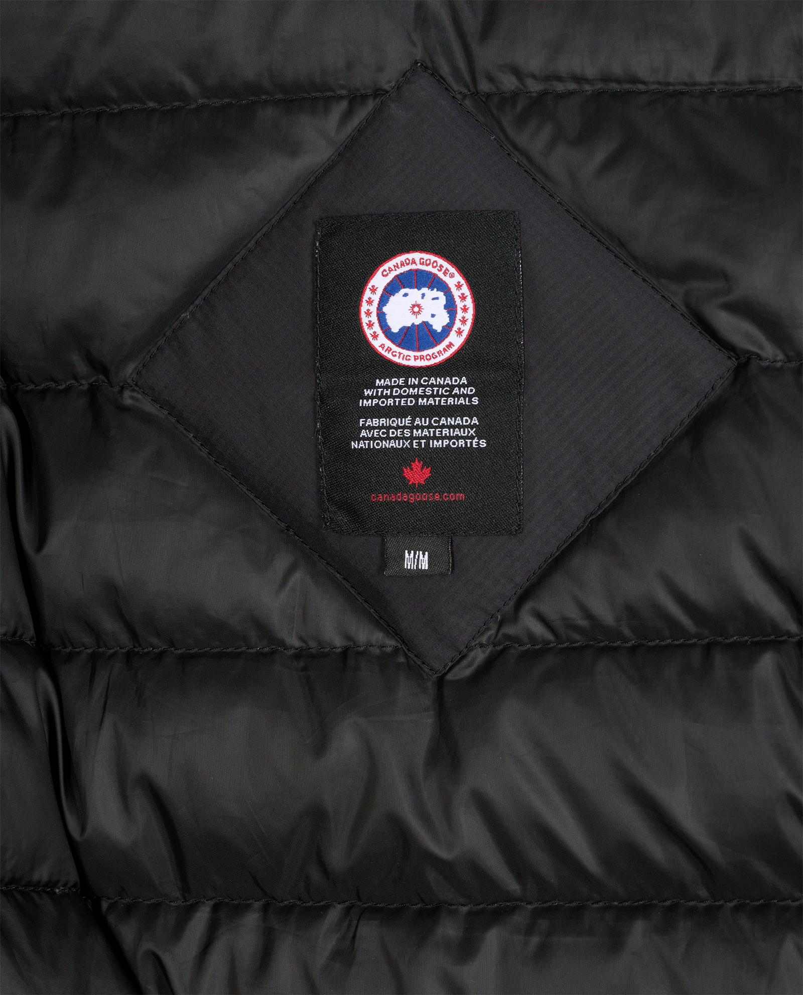Canada Goose Camp Hooded Jacket, &pound;450, Clothing, Black, Down Feathers, Other view