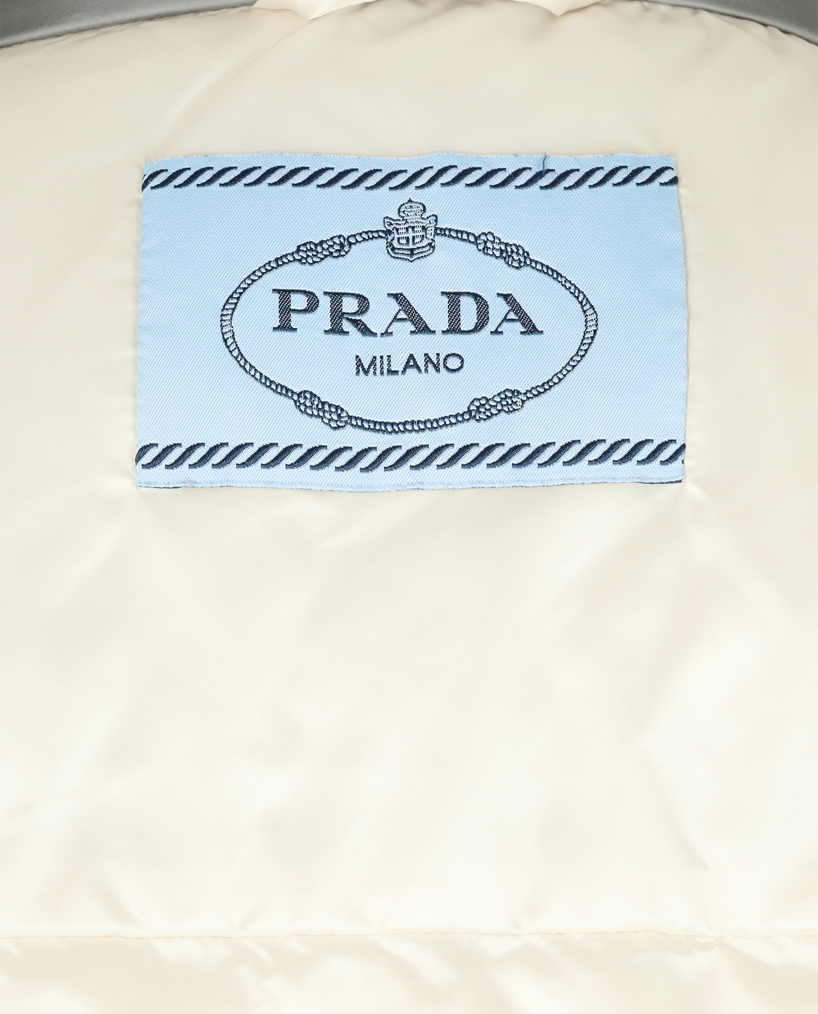 Prada Puffer Jacket, &pound;450, Clothing, Grey, Down Feathers, Other view