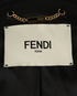 Fendi FF Blazer, &pound;550, Clothing, Black, Polyester Mix/Wool, Other view