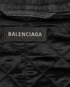 Balenciaga Shrunk Denim Racer Jacket, &pound;350, Clothing, Black, Cotton, Other view