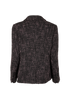 Chanel 2022 Metallic Tweed Jacket, &pound;1,500, Clothing, Black/Pink, Acetate/Wool, Back view