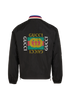 Gucci Logo Windbreaker, &pound;450, Clothing, Black, Polyester (Polymer), Back view