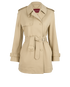 Gucci Double Breasted Trench Coat, &pound;995, Clothing, Beige, Cotton, Front view