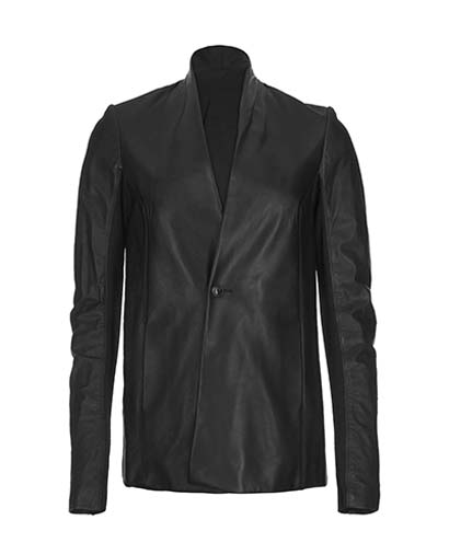 Rick Owens Single Button Jacket, front view