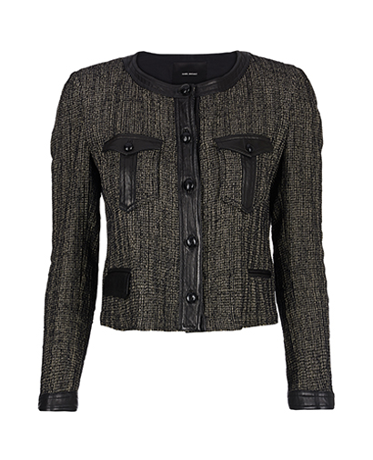 Isabel Marant Leather Lined Blazer, front view