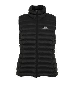 Balenciaga Padded Gilet, Mens, Down, Black, Sz M, 2*