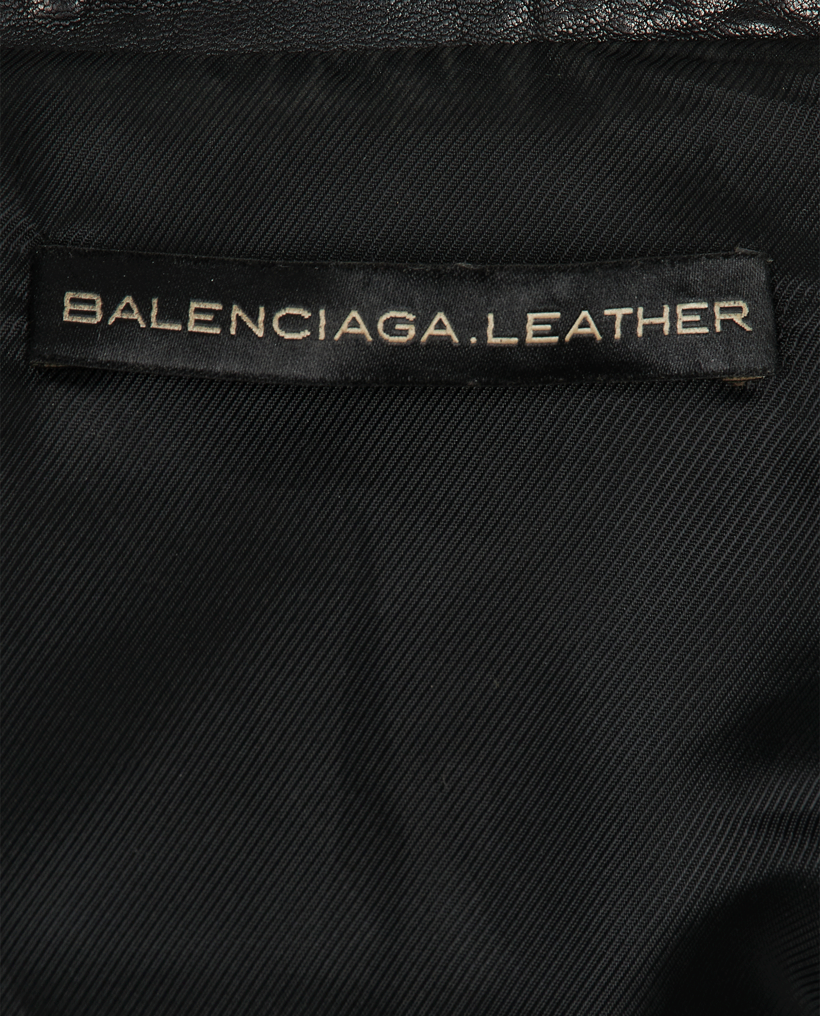 Balenciaga Biker Jacket, &pound;290, Clothing, Black, Leather, Other view