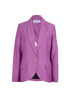 Loewe Cut Out Blazer, &pound;450, Clothing, Purple, Wool, Front view