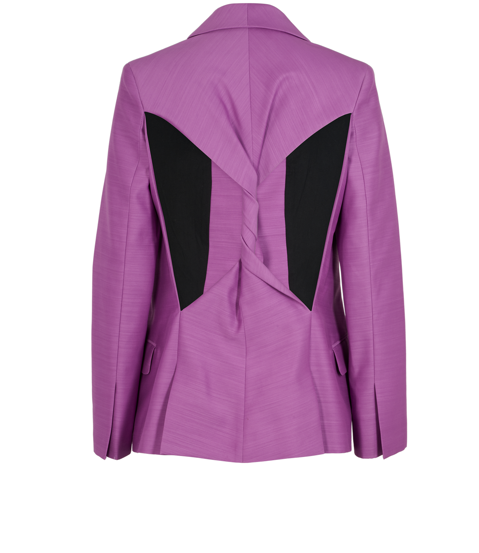 Loewe Cut Out Blazer, &pound;450, Clothing, Purple, Wool, Back view