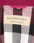 Burberry Logo Bomber Jacket, &pound;350, Clothing, Burgundy, Polyester Mix, Other view