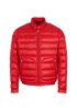 Moncler Acorus Jacket, &pound;310, Clothing, Red, Down Feathers, Front view