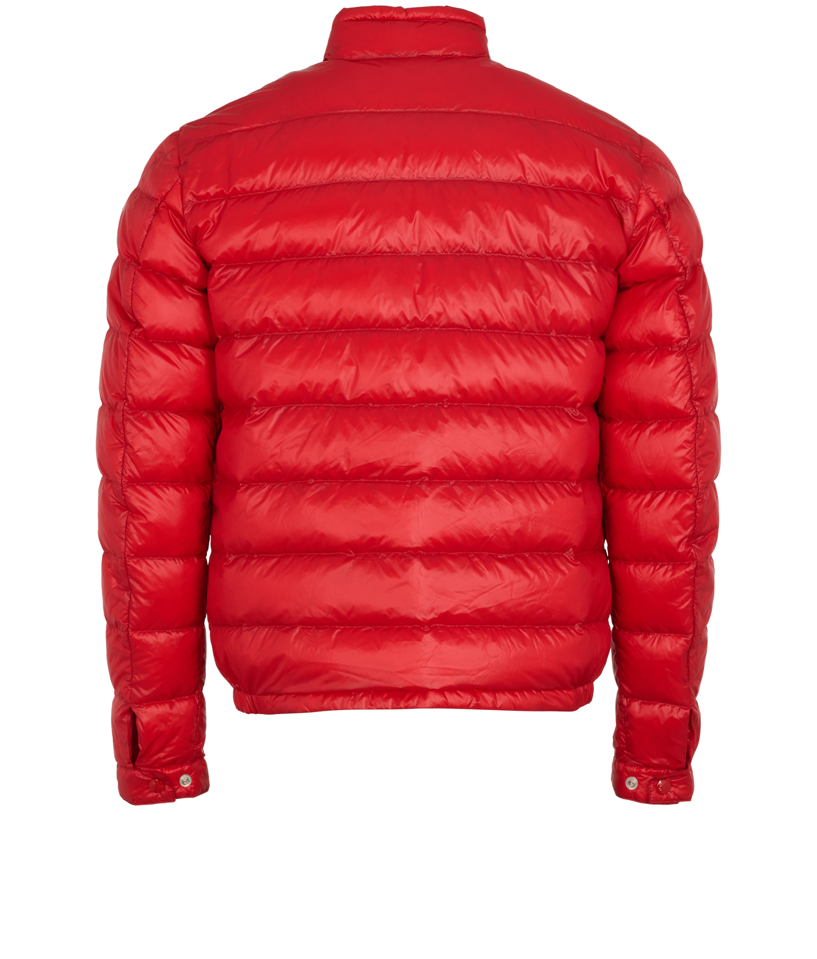 Moncler Acorus Jacket, &pound;310, Clothing, Red, Down Feathers, Back view