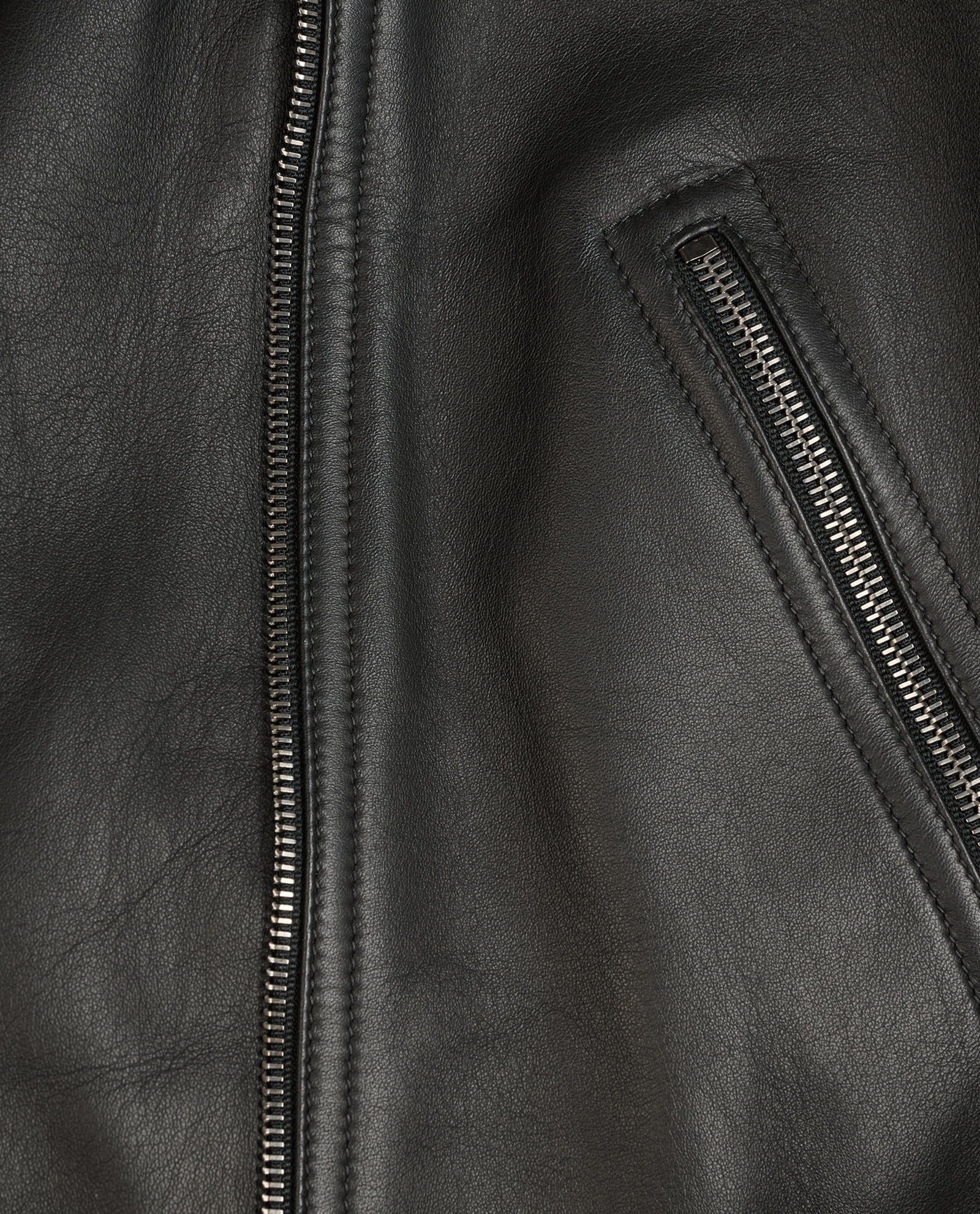 Fendi Biker Jacket, &pound;795, Clothing, Black, Leather, Other view