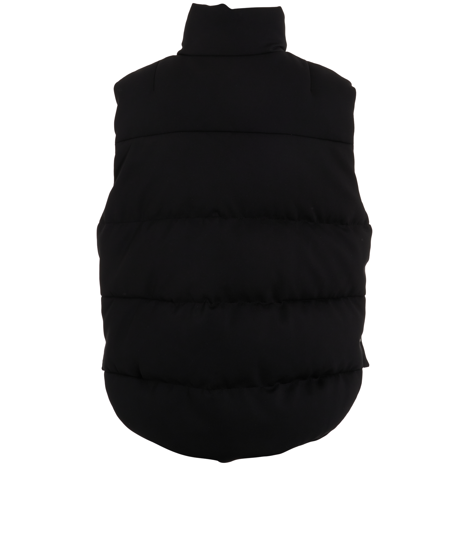 Moncler x EE72 Otis Gilet, &pound;550, Clothing, Black, Cotton/Polyester, Back view