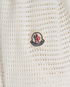 Moncler Knitted Bomber Jacket, &pound;220, Clothing, White, Polyester (Polymer), Other view