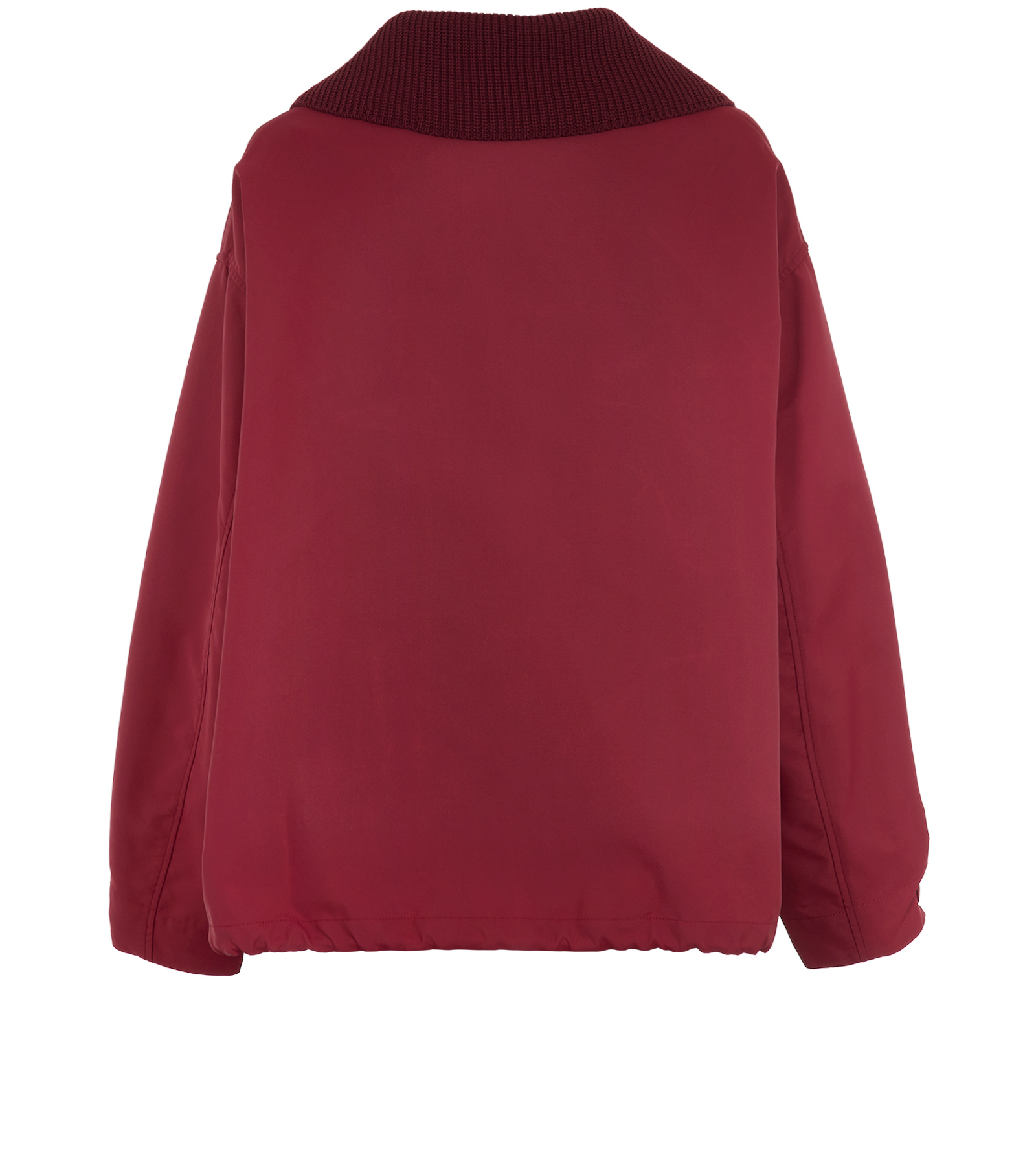 Gucci Logo Anorak Jacket, &pound;795, Clothing, Burgundy, Nylon, Back view