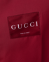 Gucci Logo Anorak Jacket, &pound;795, Clothing, Burgundy, Nylon, Other view