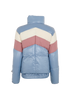 Moncler Grenoble Lamar Chevron Jacket, &pound;550, Clothing, Blue, Down Feathers, Back view