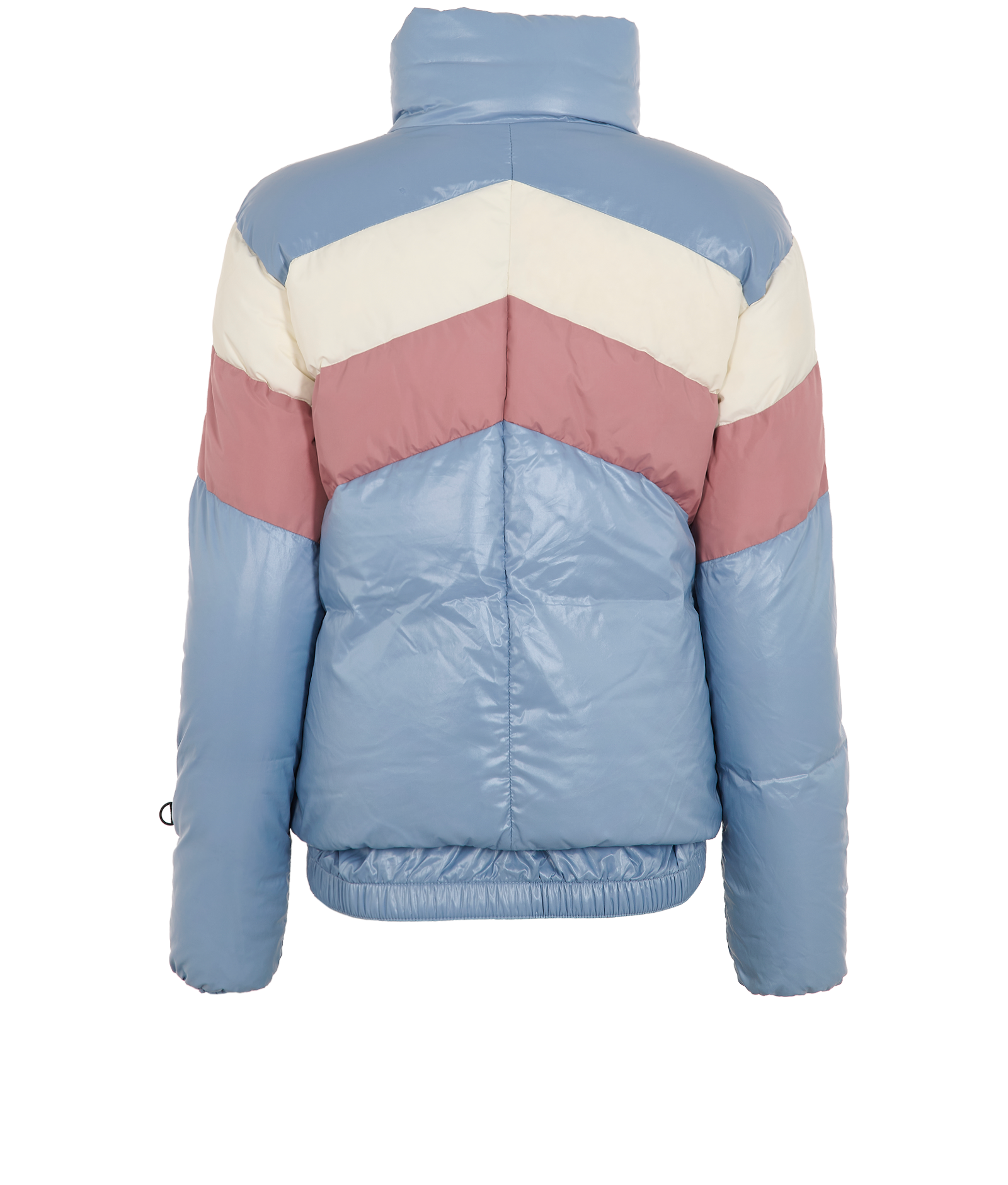 Moncler Grenoble Lamar Chevron Jacket, &pound;550, Clothing, Blue, Down Feathers, Back view