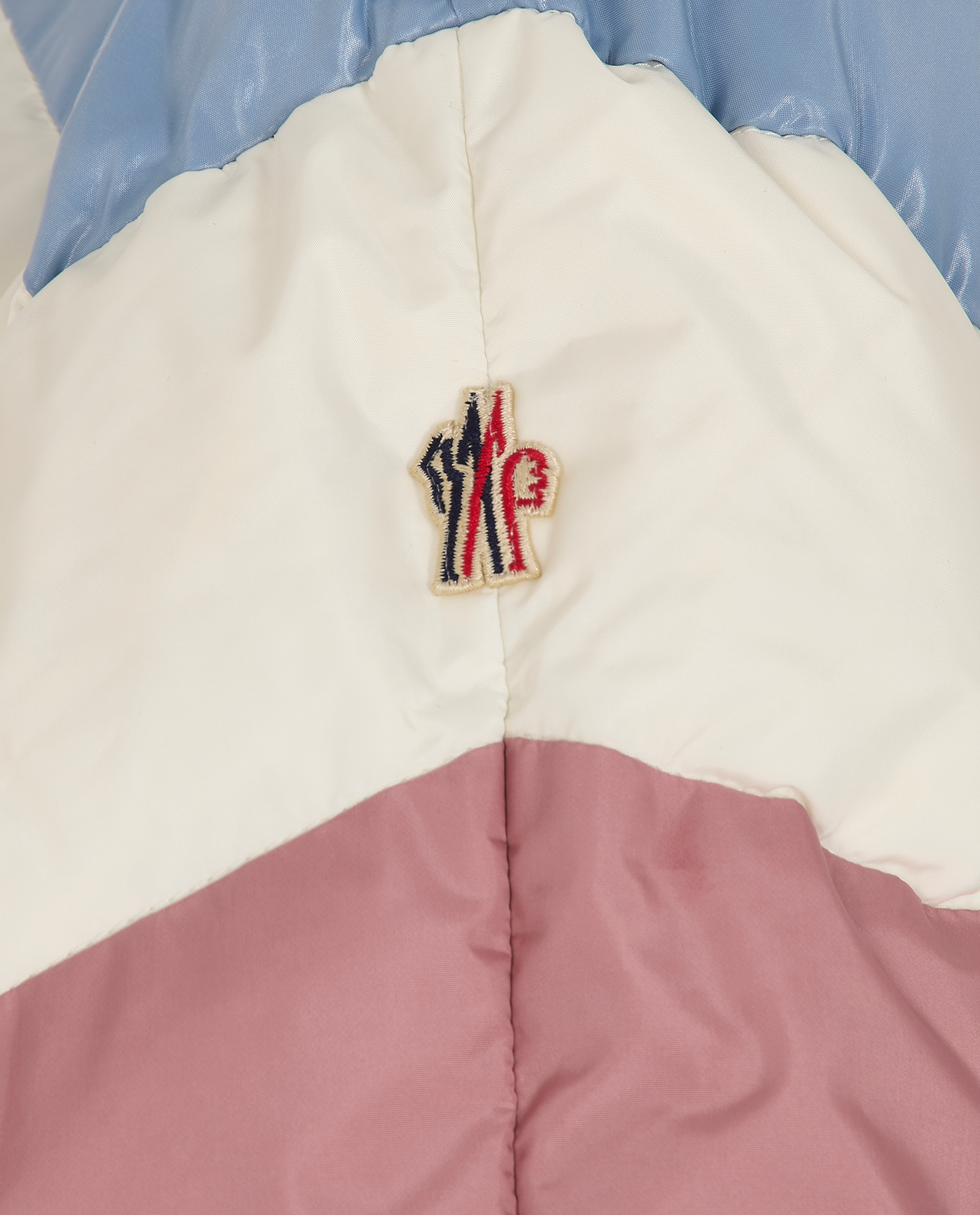 Moncler Grenoble Lamar Chevron Jacket, &pound;550, Clothing, Blue, Down Feathers, Other view