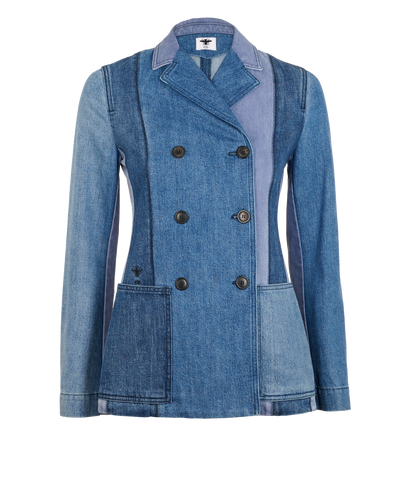 Christian Dior Denim Jacket, &pound;295, Clothing, Blue, Cotton, Front view