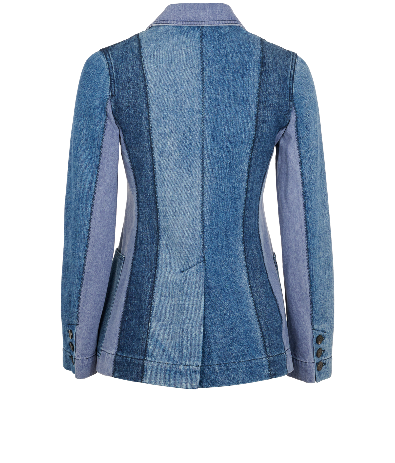 Christian Dior Denim Jacket, &pound;295, Clothing, Blue, Cotton, Back view
