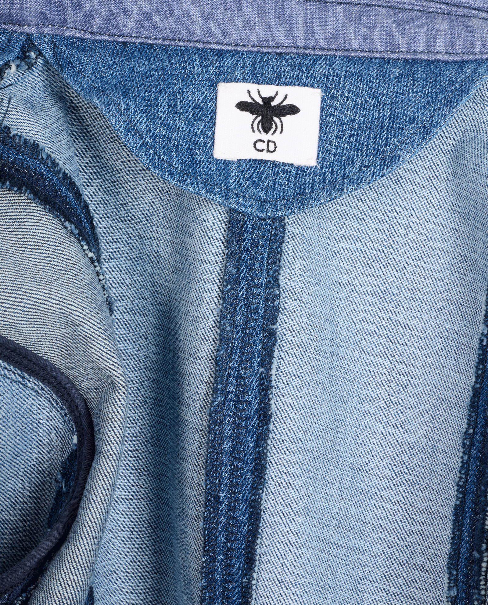 Christian Dior Denim Jacket, &pound;295, Clothing, Blue, Cotton, Other view