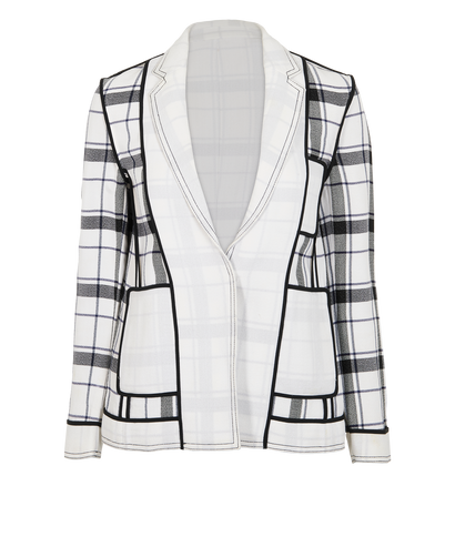 Acne Studios Check Jacket, &pound;120, Clothing, Black/White, Viscose, Front view