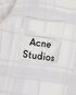 Acne Studios Check Jacket, &pound;120, Clothing, Black/White, Viscose, Other view