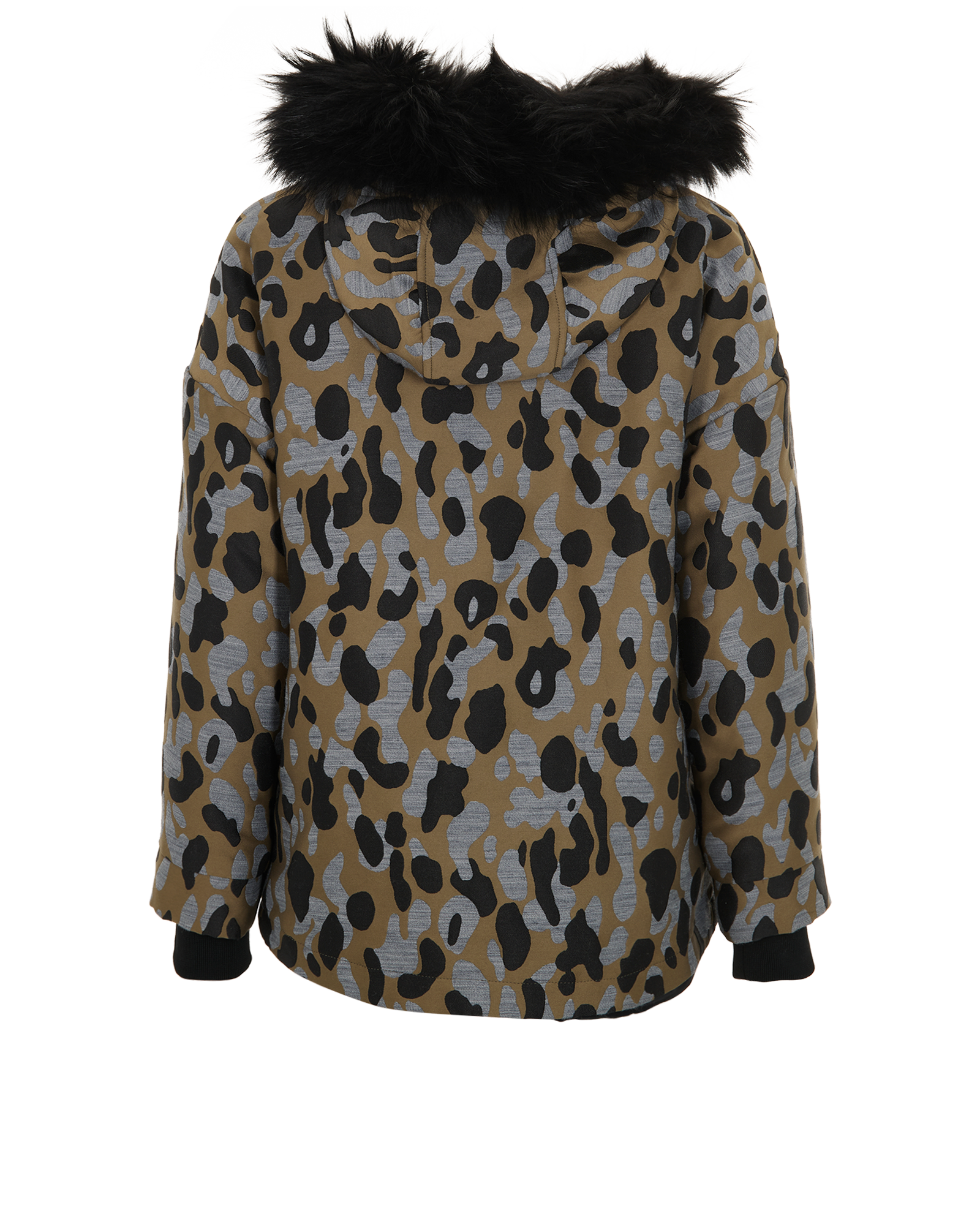 Moncler Camouflage Ada Puffer, &pound;290, Clothing, Khaki, Down Feathers, Back view