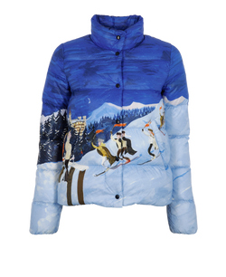 Moncler Brethil Puffer, Down, Blue, Sz XS, 3*