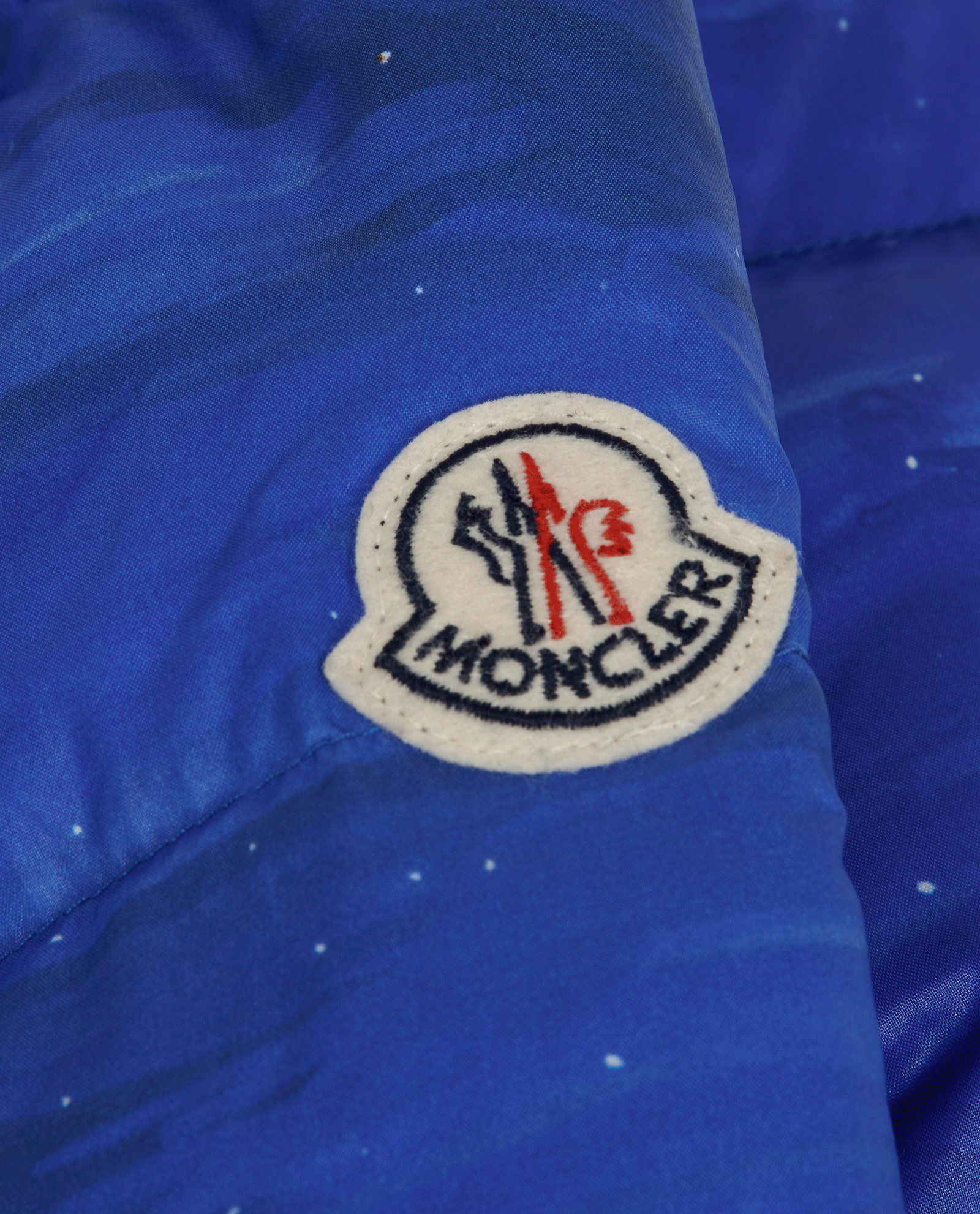 Moncler Brethil Puffer, &pound;550, Clothing, Blue, Down Feathers, Other view