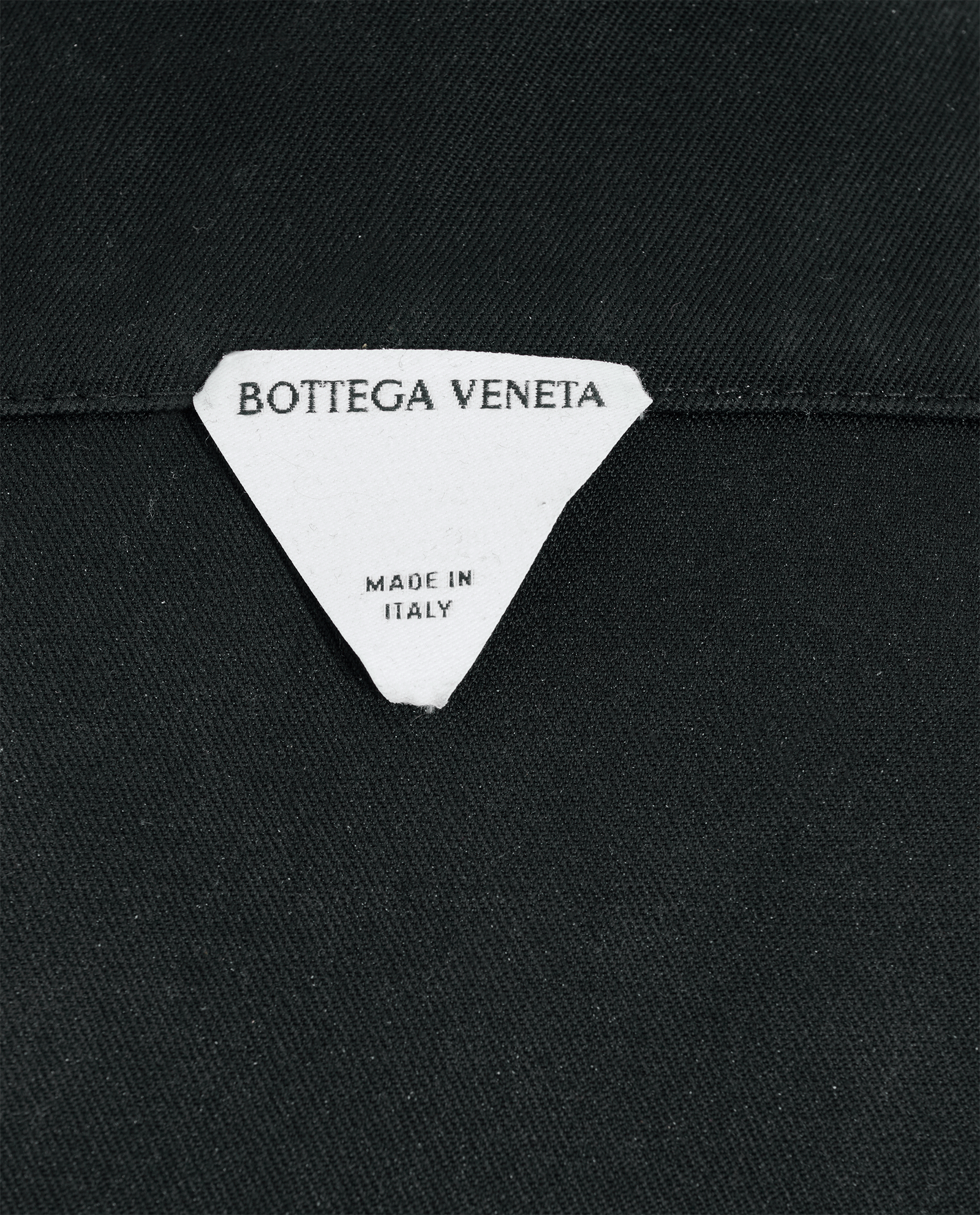 Bottega Veneta Funnel Button-Up Jacket, &pound;550, Clothing, Black, Wool, Other view