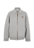 Miu Miu Jersey Blouson Jacket, &pound;1,300, Clothing, Grey, Cotton, Front view