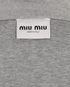 Miu Miu Jersey Blouson Jacket, &pound;1,300, Clothing, Grey, Cotton, Other view
