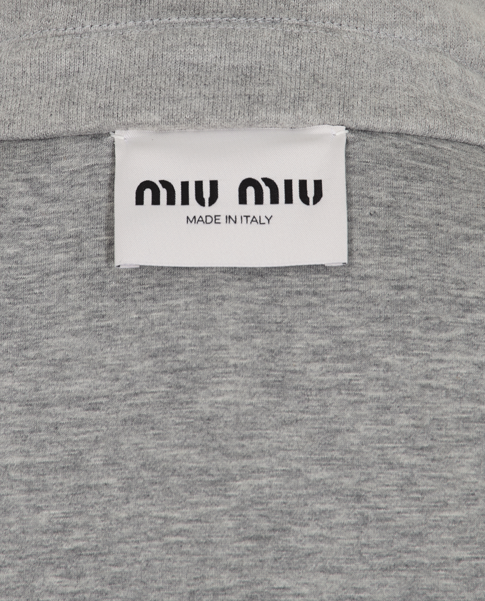 Miu Miu Jersey Blouson Jacket, &pound;1,300, Clothing, Grey, Cotton, Other view