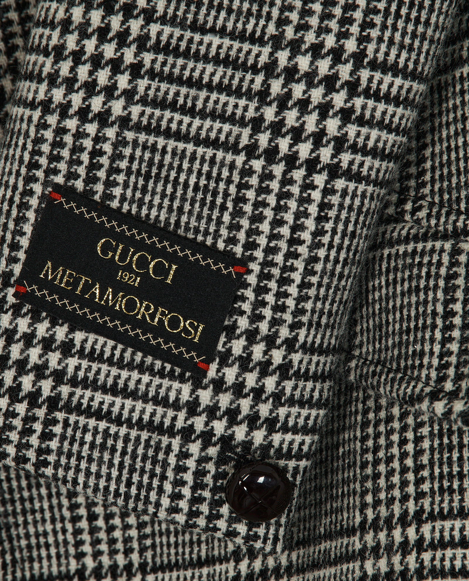 Gucci 1921 Metamorfosi Jacket, &pound;550, Clothing, Black/White, Wool, Other view