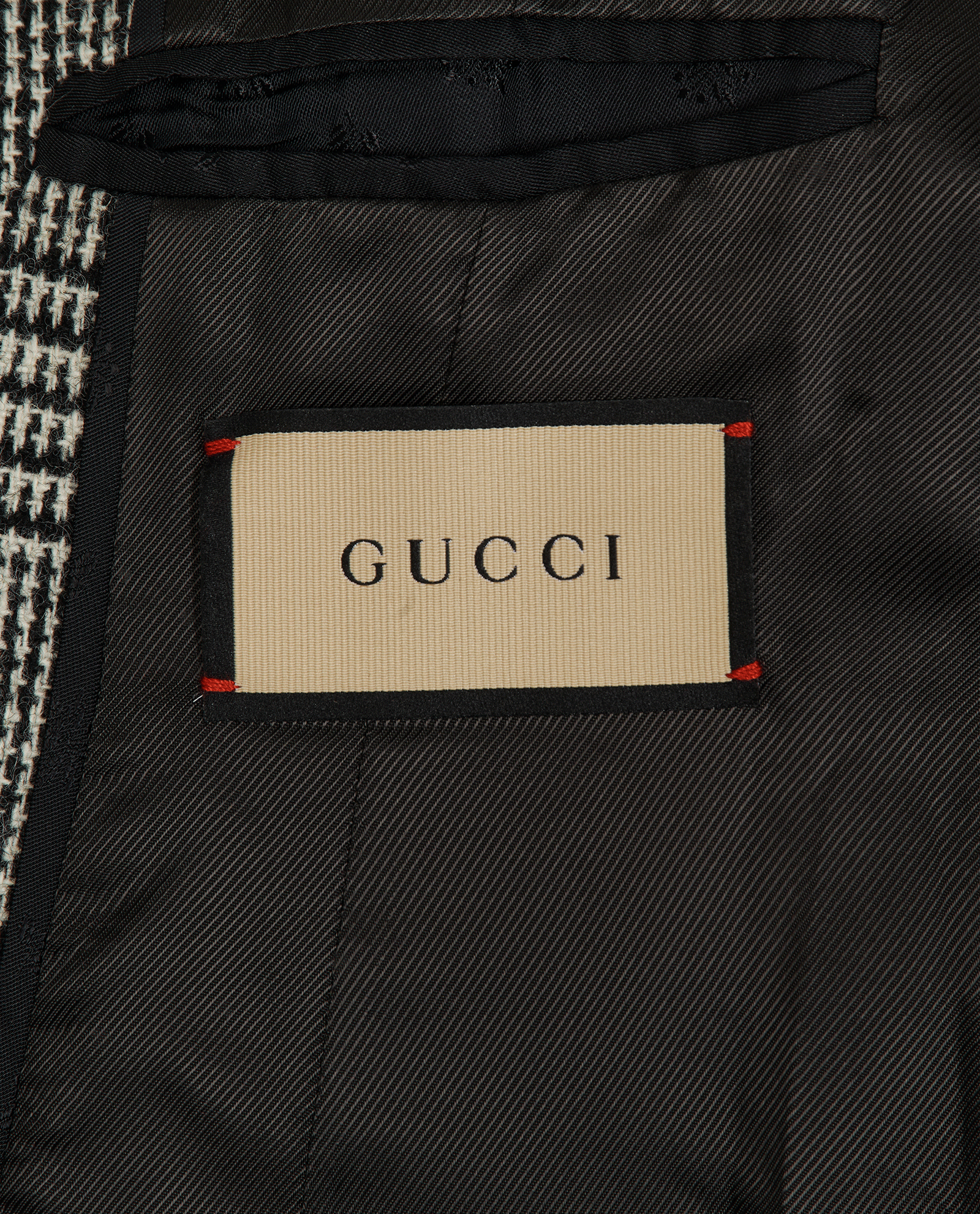 Gucci 1921 Metamorfosi Jacket, &pound;550, Clothing, Black/White, Wool, Other view
