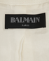 Balmain Double Breasted Blazer, &pound;350, Clothing, White, Cotton, Other view