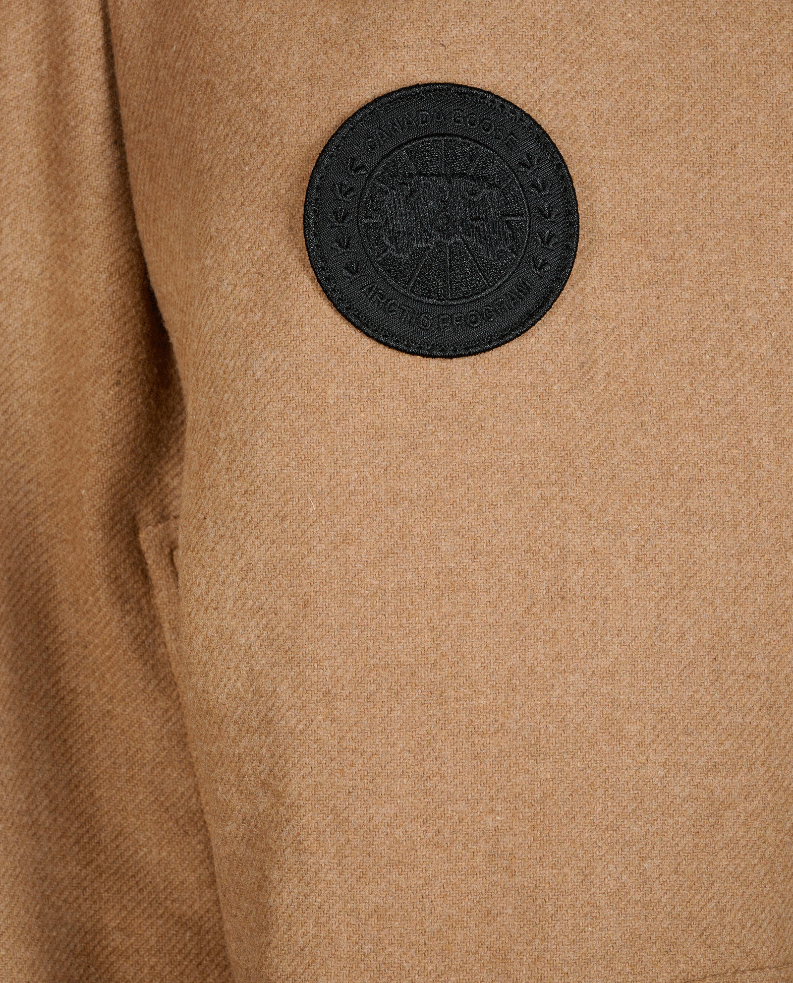 Canada Goose Everleigh Bomber Jacket, &pound;595, Clothing, Brown, Polyester (Polymer)/Wool, Other view