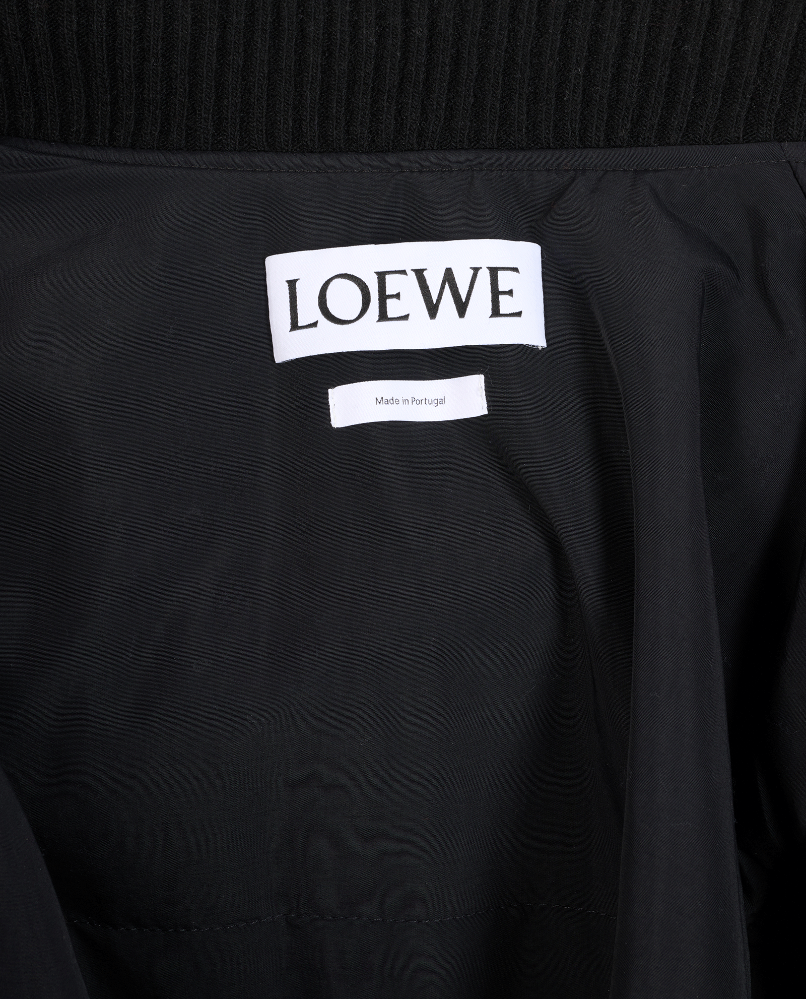 Loewe Pottery Print Bomber Jacket, &pound;350, Clothing, Black, Polyester Mix, Other view