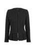 Isabel Marant Collarless Jacket, &pound;180, Clothing, Grey, Wool, Front view