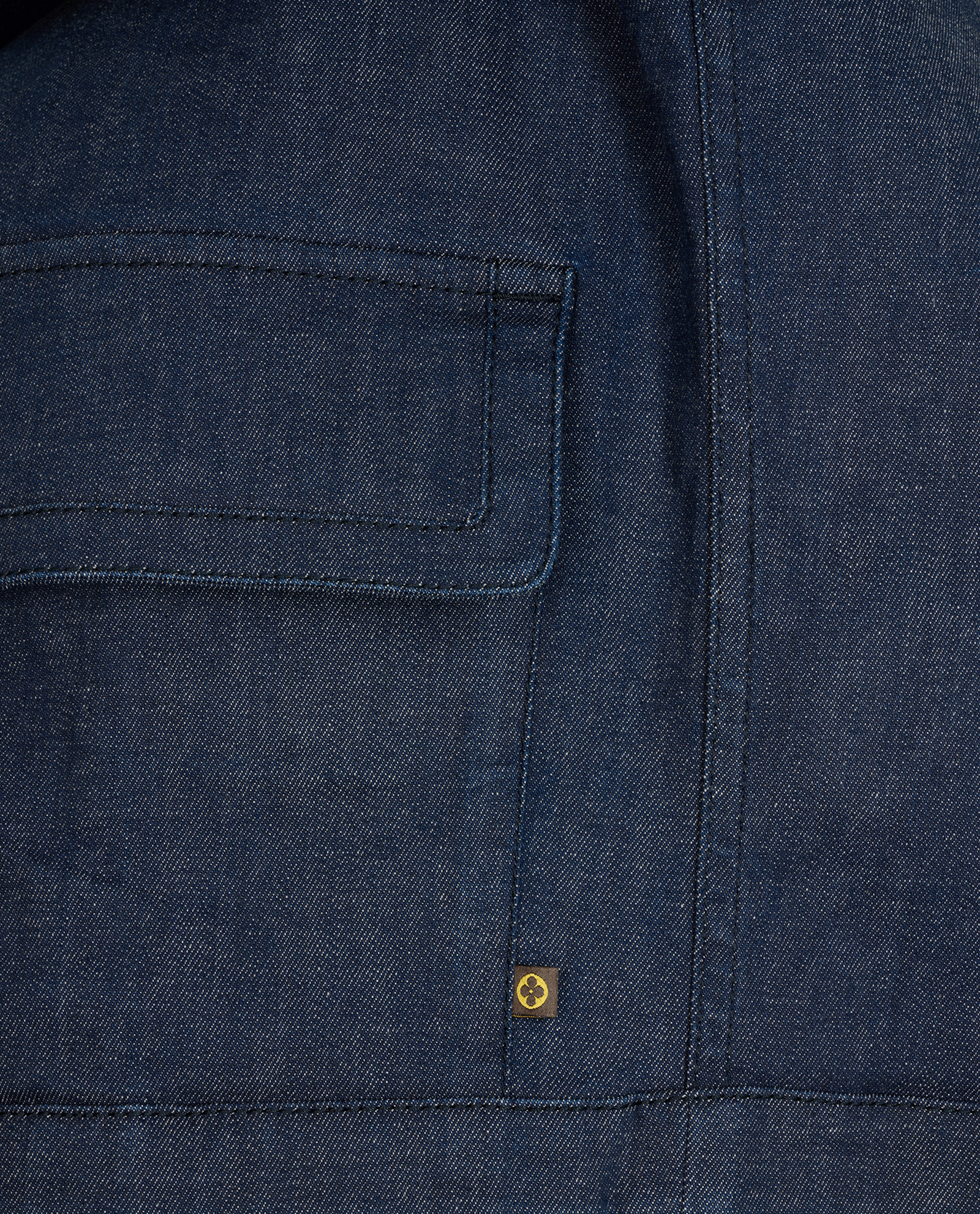 Louis Vuitton Denim Jacket, &pound;450, Clothing, Blue, Cotton, Other view