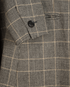 Max Mara Checkered Single-Vent Blazer, &pound;150, Clothing, Grey, Wool, Other view