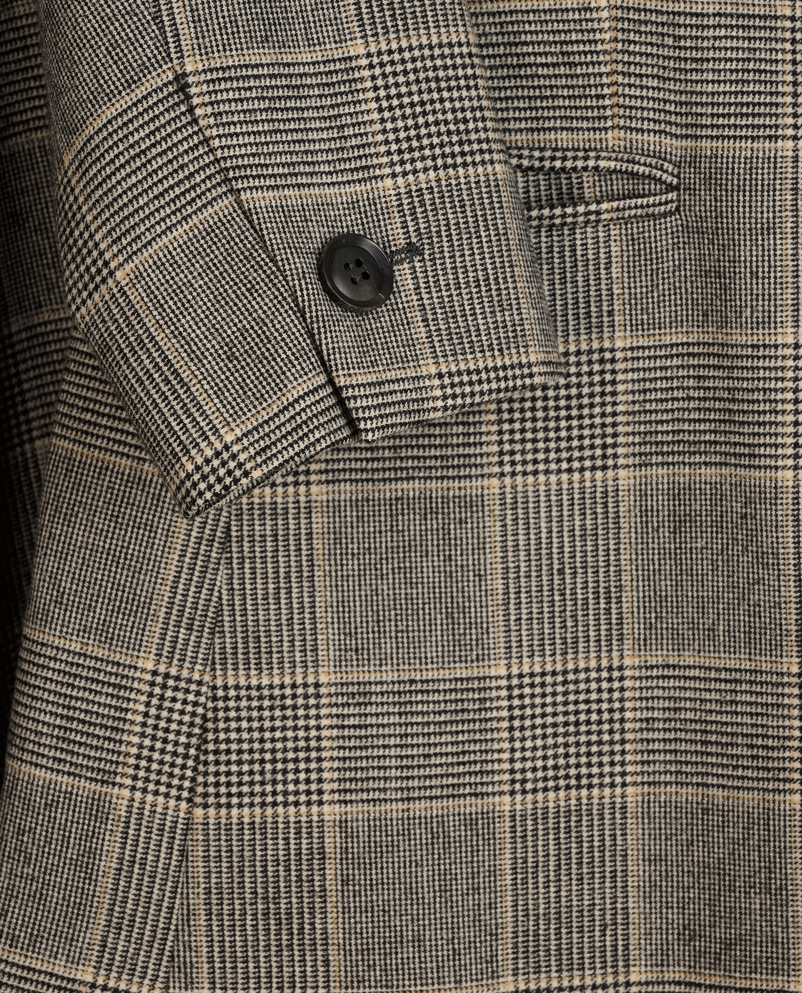 Max Mara Checkered Single-Vent Blazer, &pound;150, Clothing, Grey, Wool, Other view