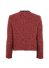 Isabel Marant Boucle Jacket, &pound;210, Clothing, Red, Wool, Back view