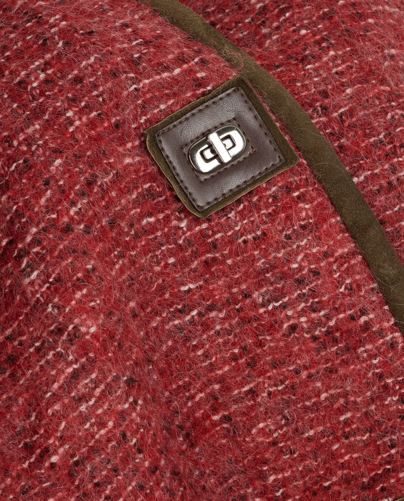 Isabel Marant Boucle Jacket, &pound;210, Clothing, Red, Wool, Other view