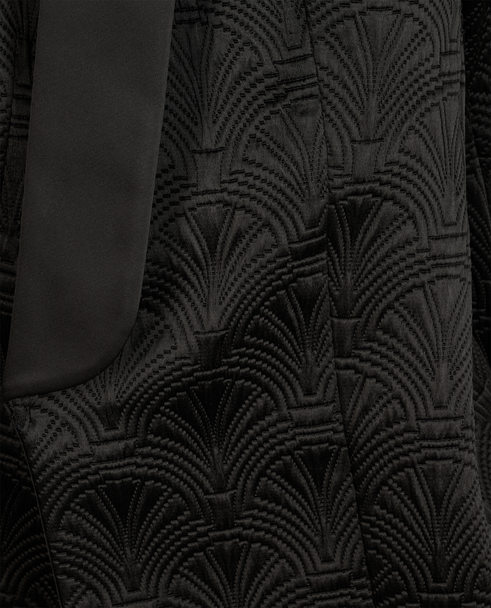 Balmain Jacquard Jacket, &pound;550, Clothing, Black, Acetate/Cotton/Viscose, Other view