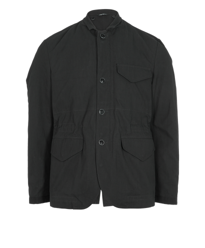 Dolce & Gabbana Utility Jacket With Warmer, &pound;480, Clothing, Navy, Cotton, Front view